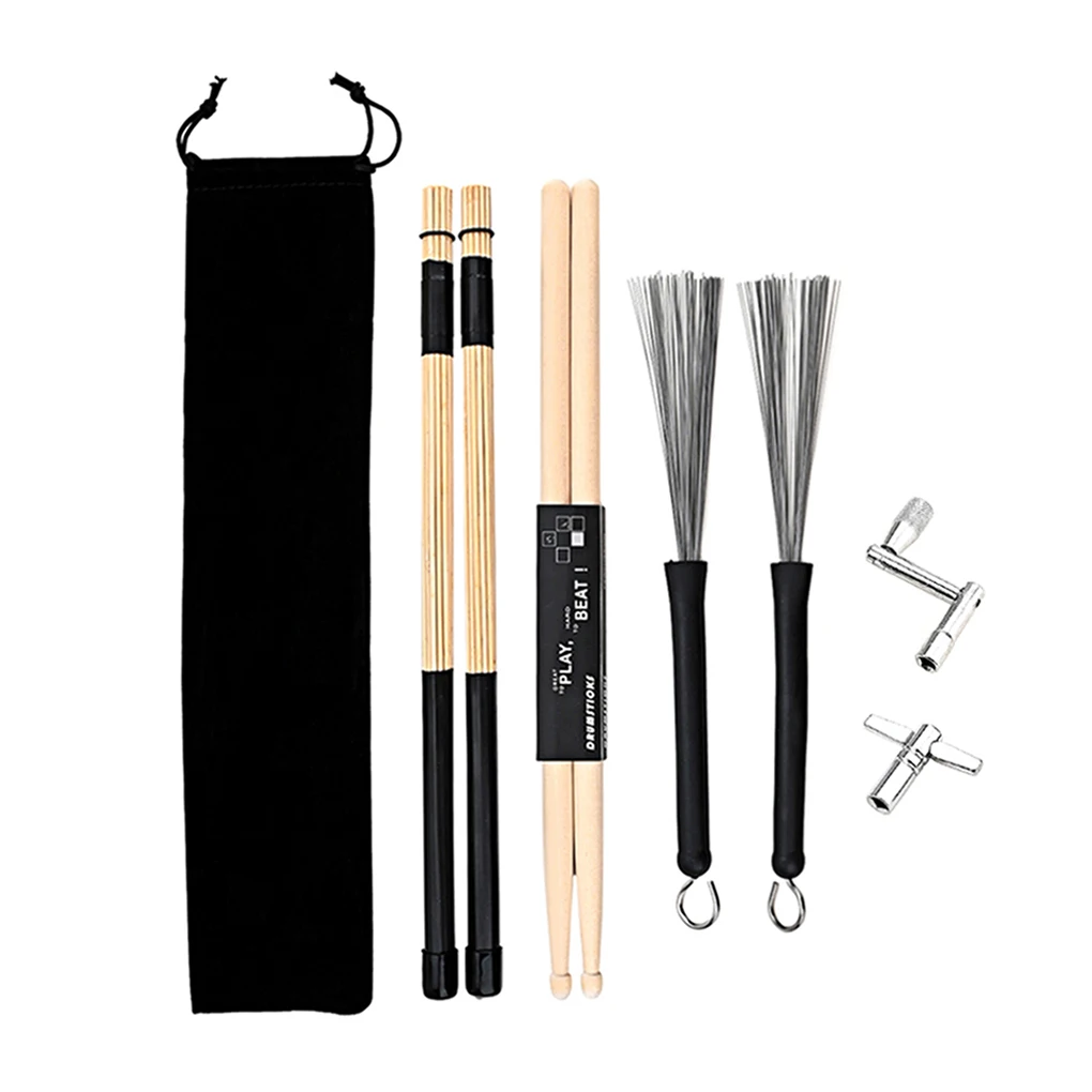 Drum Stick Smooth Good Decoration Musical Gear for Beginners Wood Rod