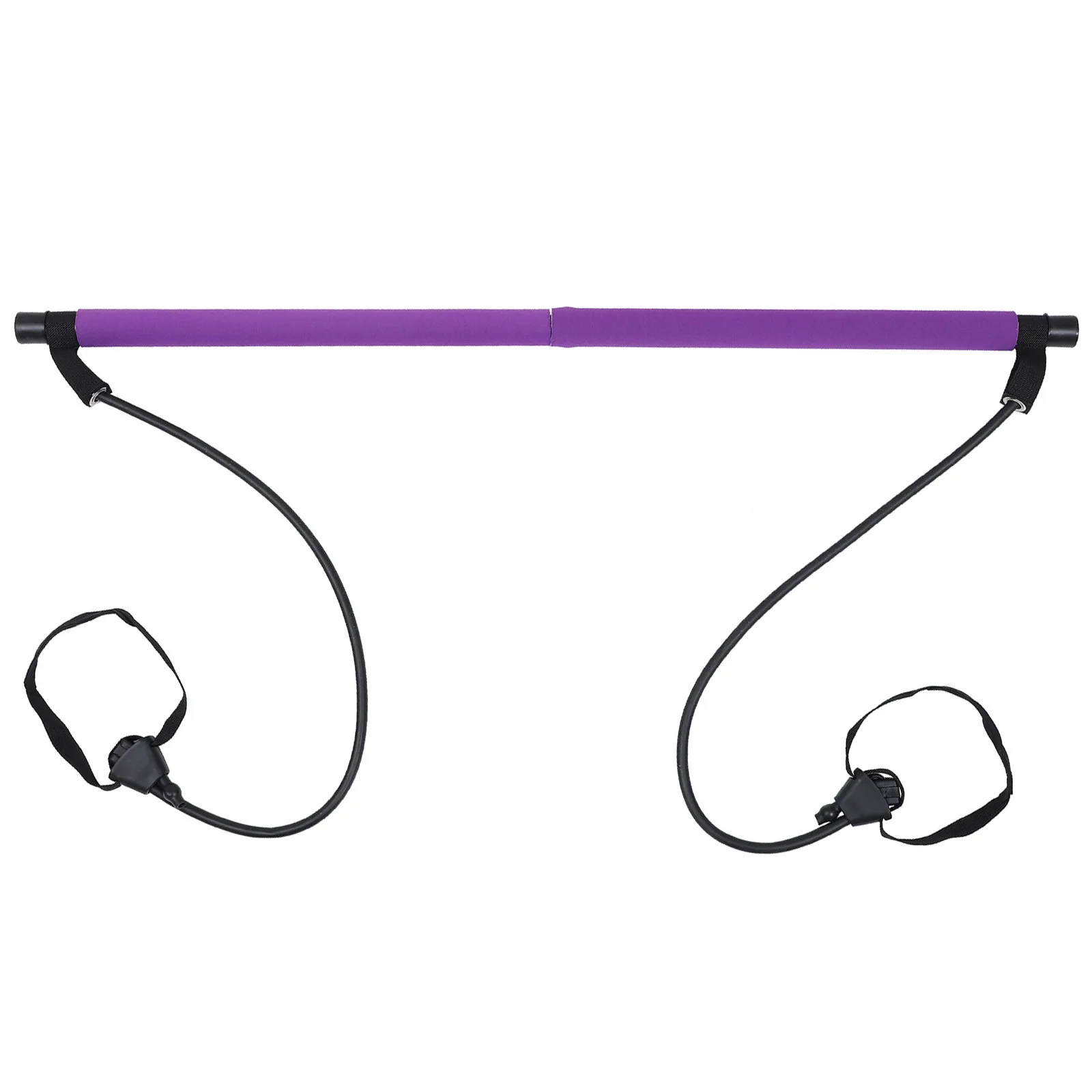 

Adjustable Length Pilates Metal ABS Fitness Equipment for Yoga Stretching Resistance Band Workouts Bodybuilding Gym