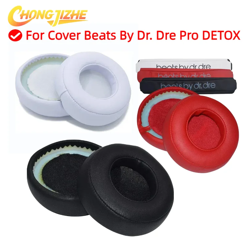 

Headband or EarPad for Beats By Dr. Dre Pro DETOX Headphone Replacement Ear Pads Cushions Ear Cover Pillow Earpads Head Band