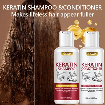 Keratin Shampoo Conditioner Set 1