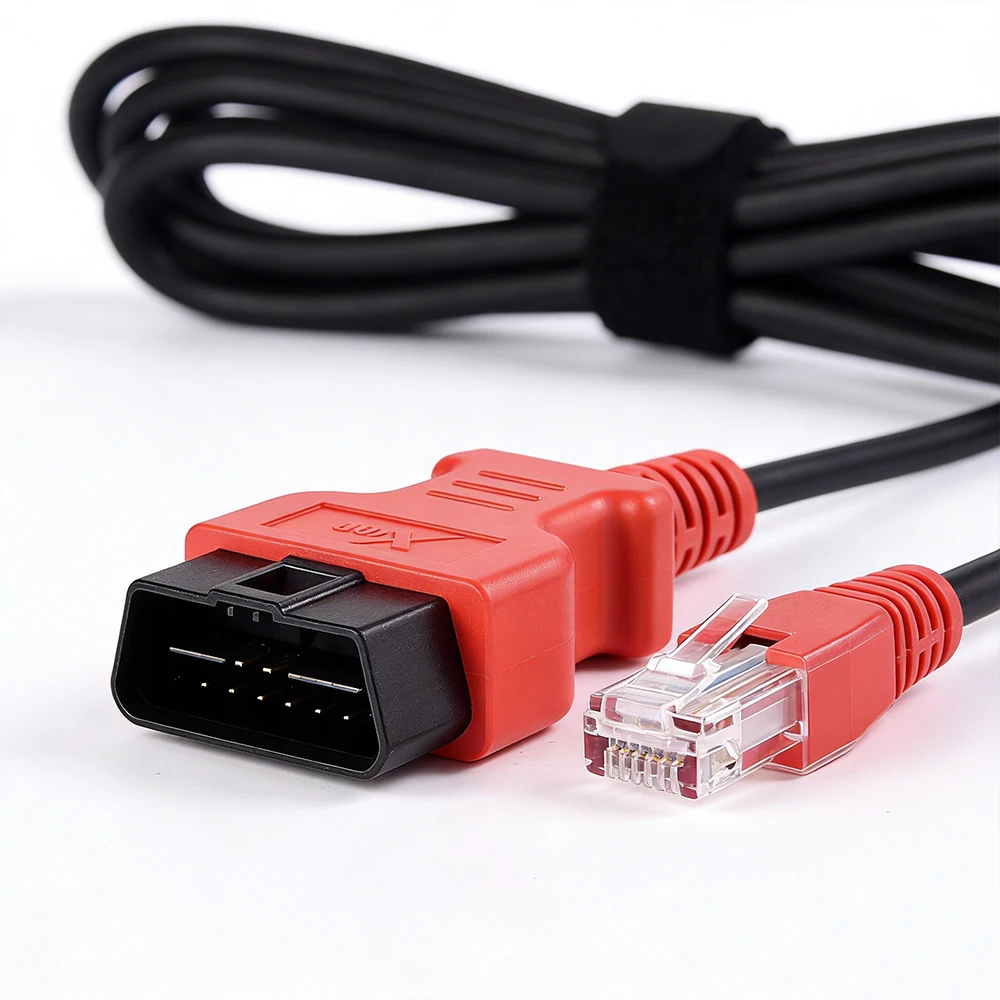 Used for ENET Coding Cable ENET Ethernet to OBD2 Diagnostic Interface Cable ICOM Coding F-Series Enet Connector Stable
