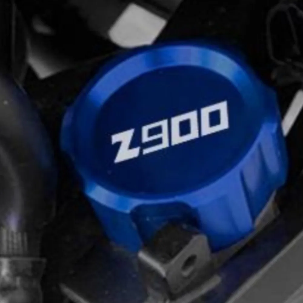 

Motorcycle Accessories For Kawasaki Z900 RS 2017-2018 Z900RS Pump Cover Cap CNC Rear Brake Fluid Cylinder Cap Reservoir Cover