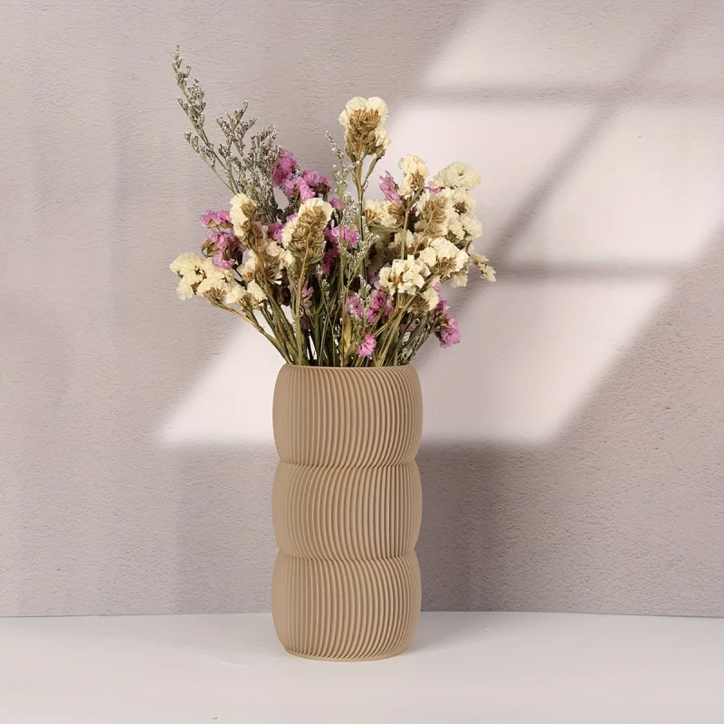 1 Piece, Bohemian Style Decorative Vase, Home Decor Vase, Perfect for Dried Flowers