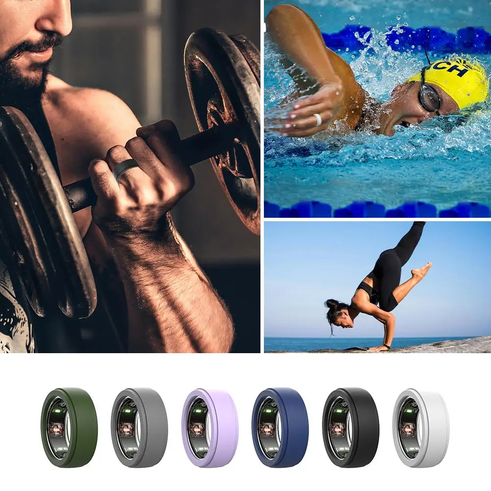 For Oura Gen 3 Case Cover Smart Silicone Elastic Protective Case Scratch Sweat-resistant Protector Accessories