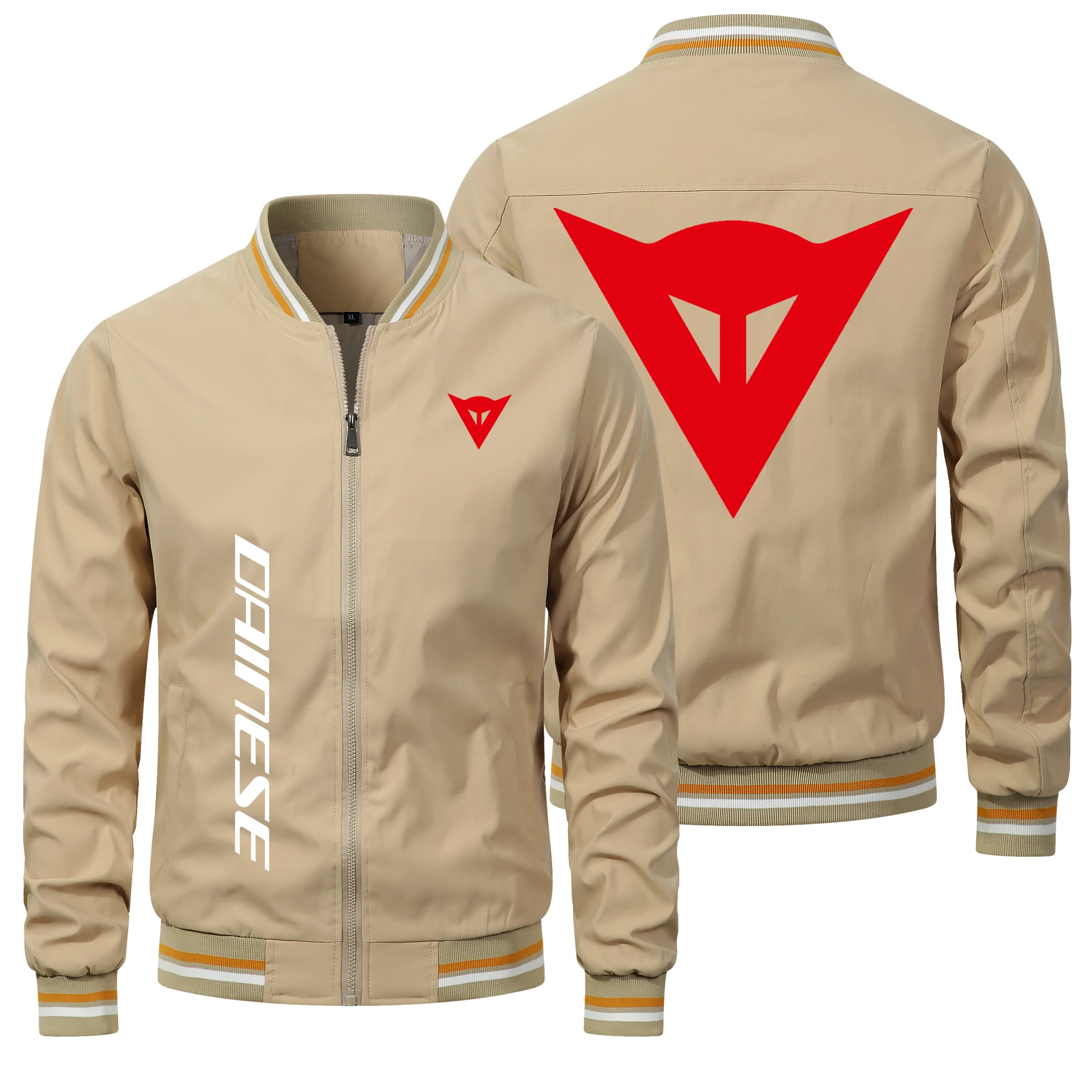 

Men's Casual Driving Jacket, Printed With The 2024 Car Logo, High-quality Fashionable Harajuku Youthful Vitality Baseball Jacket