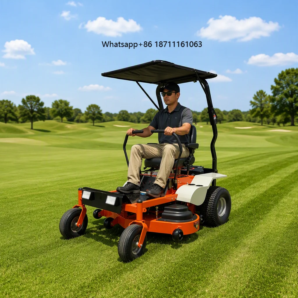 Ride on  Lawn Mower with Flat Blade, 48/50/62 Inch High Grade Lawn Mower at Unbeatable Export Prices