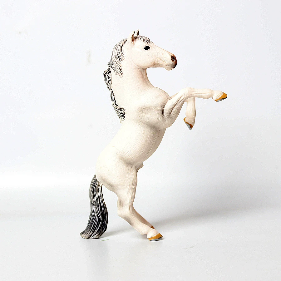 Realistic Plastic Large Horse Models Figurines Detailed Textures Foal Pony Animal Toy Figures,Horse Cake Topper Party Decoration