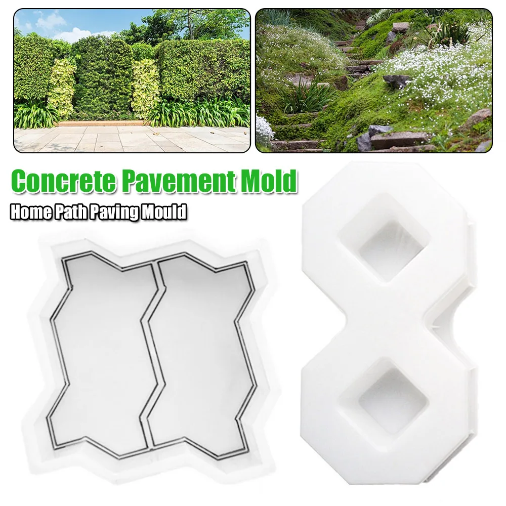 

Форма для укладки брусчатки и тротуарной плитки для дома, сада, двора, для создания имитации камня и бетона