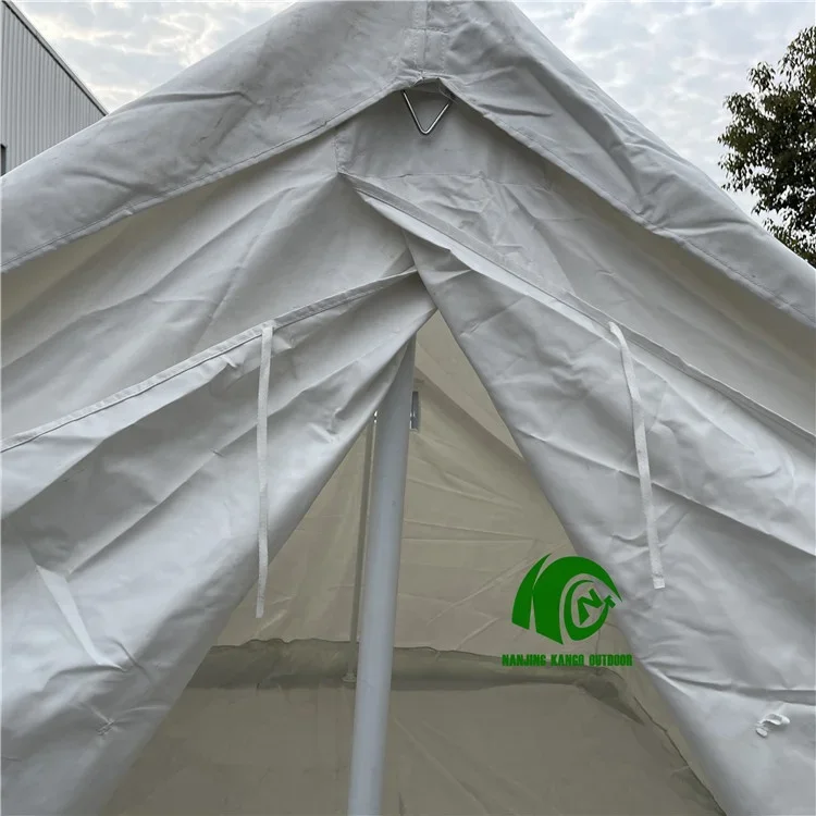 KANGO Factory Tents for Disaster Relief Oxford Fabric with Waterproof Coated Emergency Disaster Tent 3x4m Disaster Relief Tent