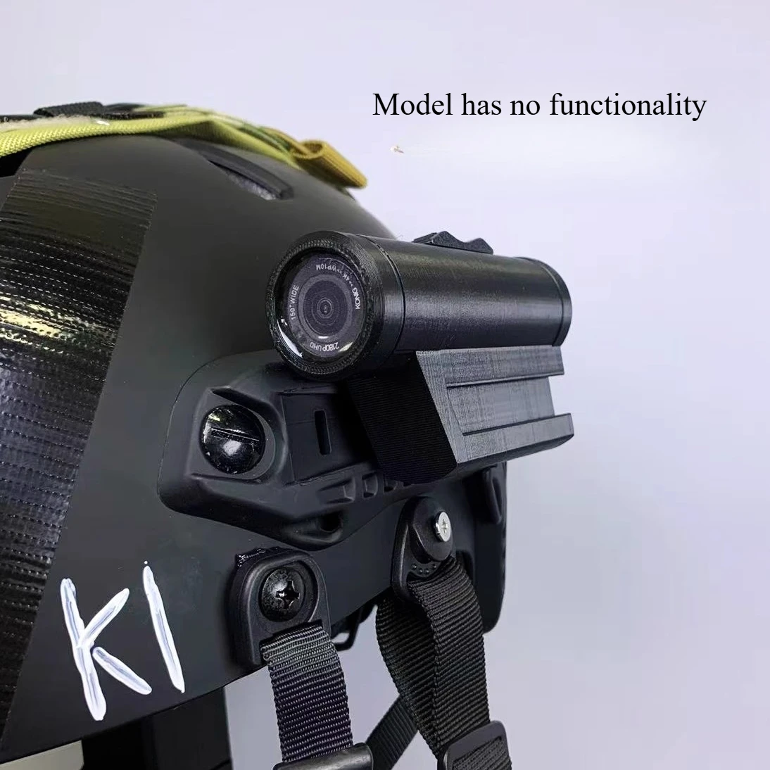 

Tactical Helmet-mounted Camera Model Equipment