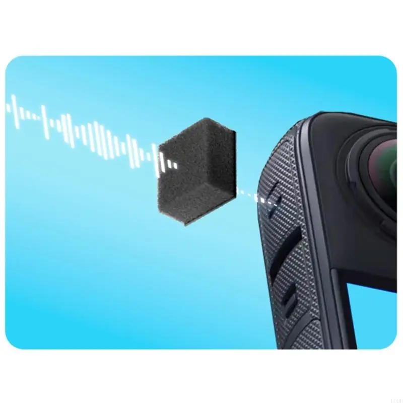 U0DB 6PCS / Set Sponge acoustique professionnel pour 360 Profitez d son clair