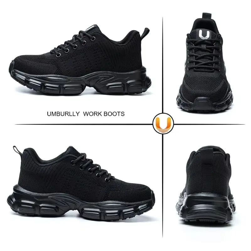 Anti Smashing and Anti Piercing Safety Shoes with Versatile Steel Toe Protection for All Seasons