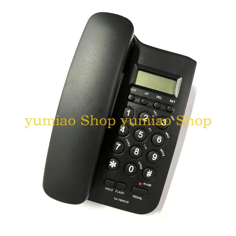 587B Telephone with Caller Display Fixed Telephone for Home Office Desktop