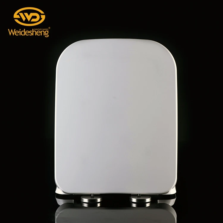 قدرة تحمل قوية من البولي بروبيلين الأبيض النقي وسعر غطاء مقعد المرحاض المربع اليوريا