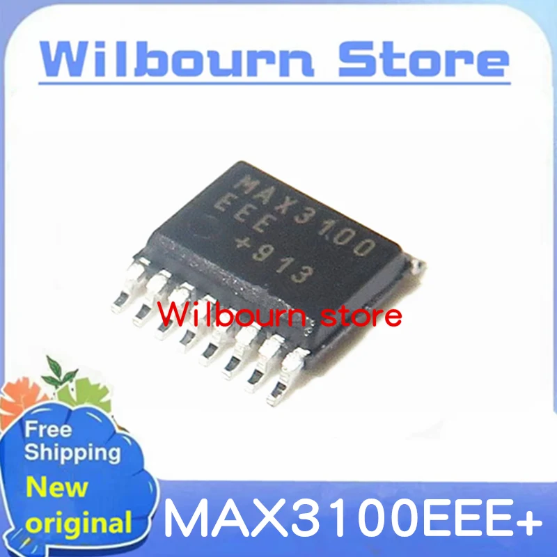 5PCS/LOT MAX3100 MAX3100EEE MAX3100EEE+ MAX3100EEE+T SSOP16 New original