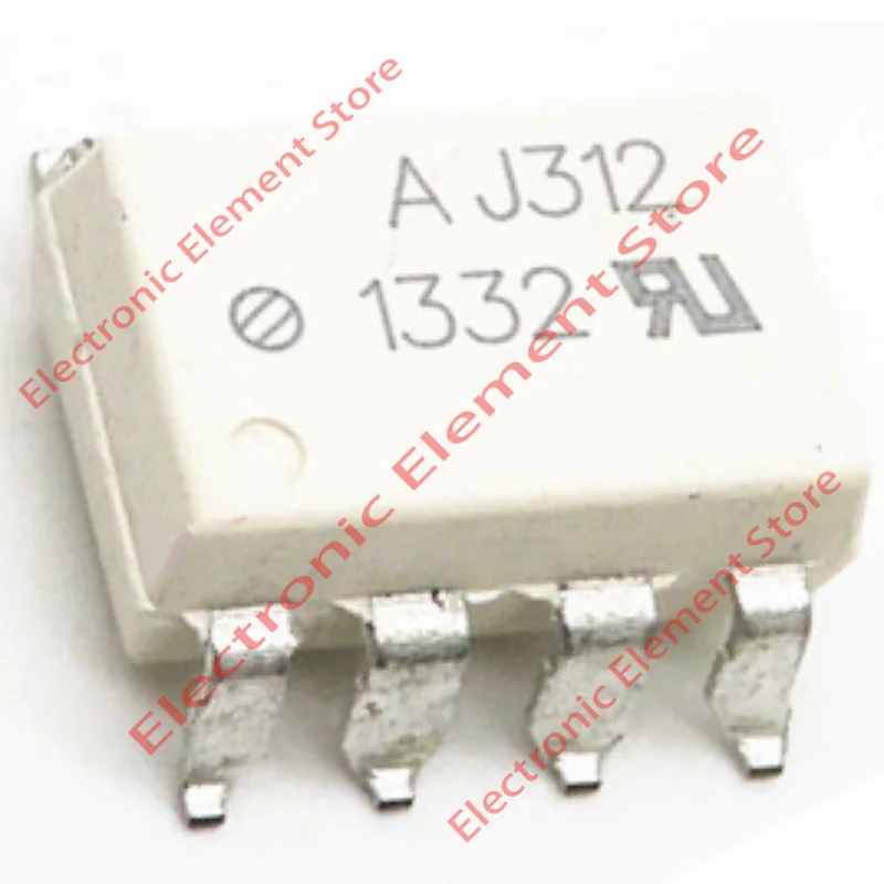 2PCS HCPL-J312 Optocoupler SOP-8 AJ312