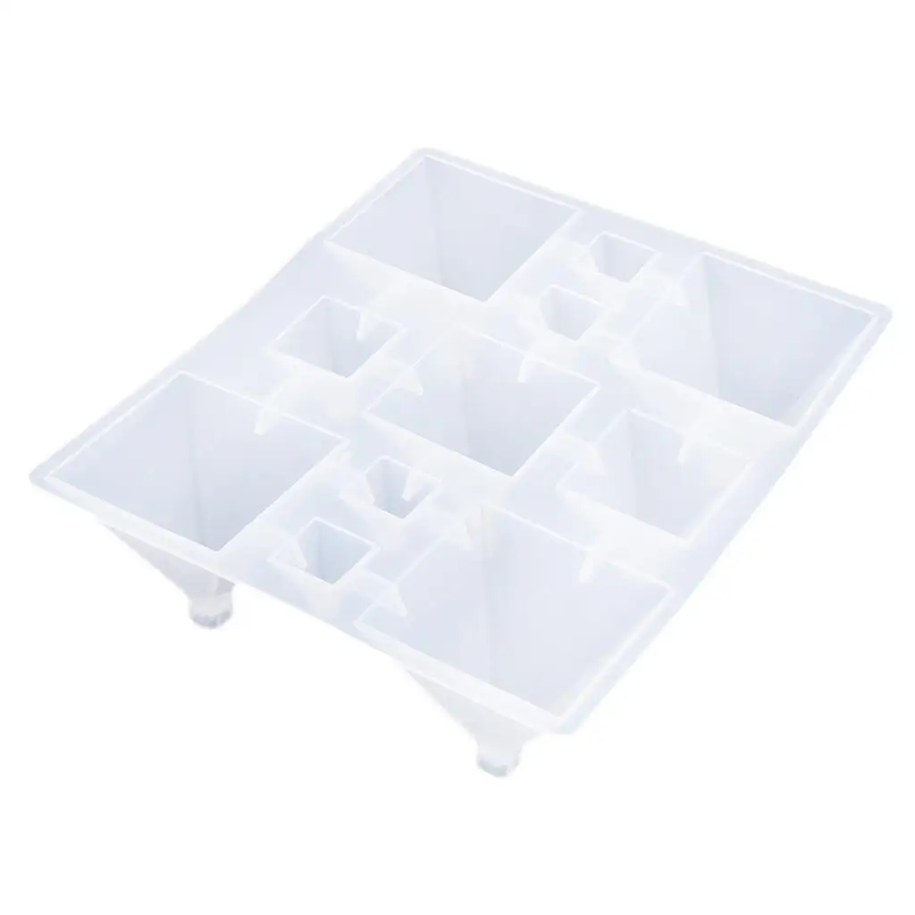 

5-размерная пирамида, силиконовая форма для изготовления ювелирных изделий, эпоксидная смола, сделай сам