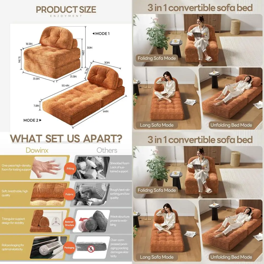 

Бархатный диван-кровать янтарно-коричневого цвета, удобный диван для отдыха для взрослых, универсальная мебель для гостиной