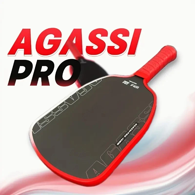2025 Agassi Pro Shape Tfp Foam 16mm grubości Gen4 Core Thermoformed Toray T700 Wiosło Pickleball z włókna węglowego