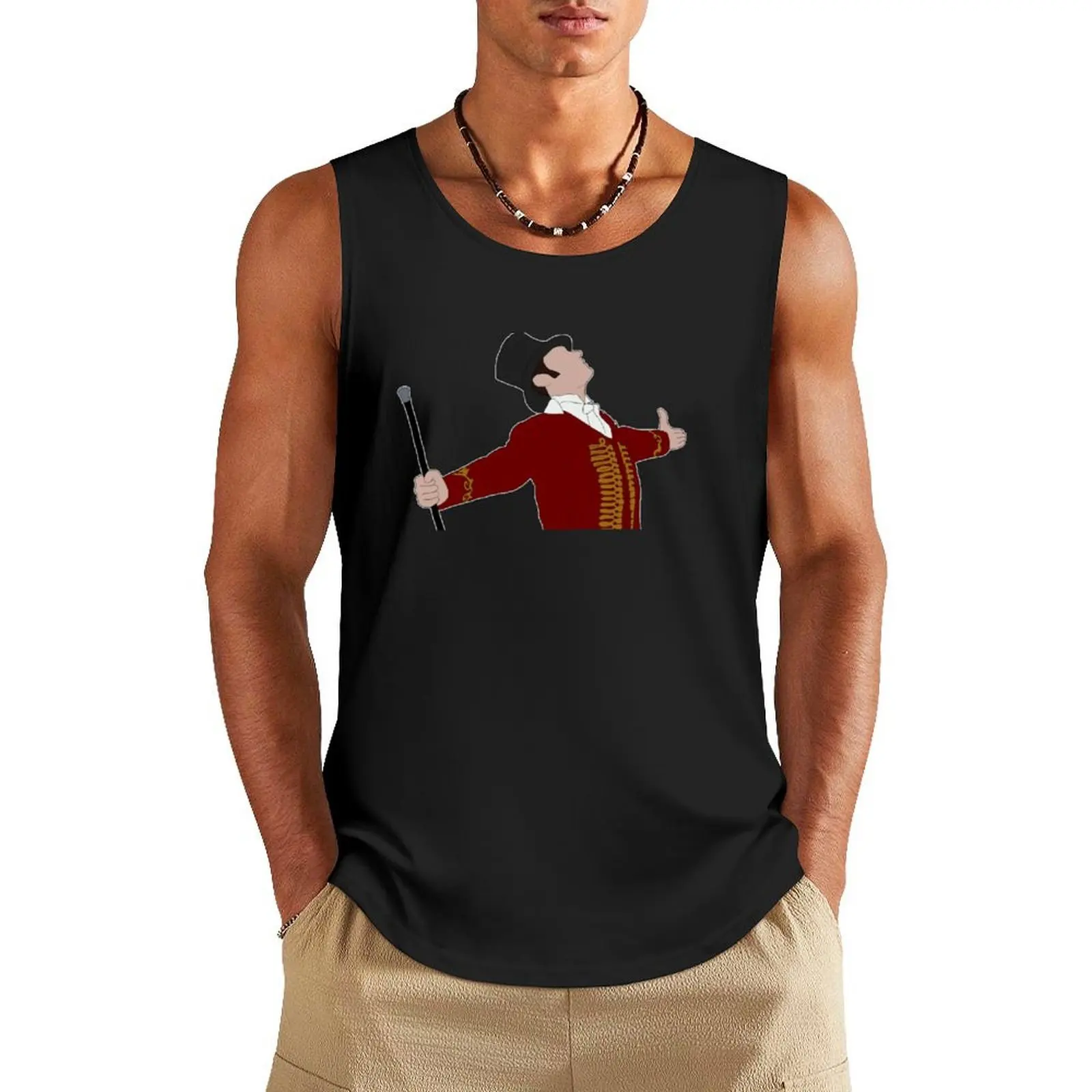 

The Greatest Showman Tank Top summer Men's tops T-shirt for fitness Gym man