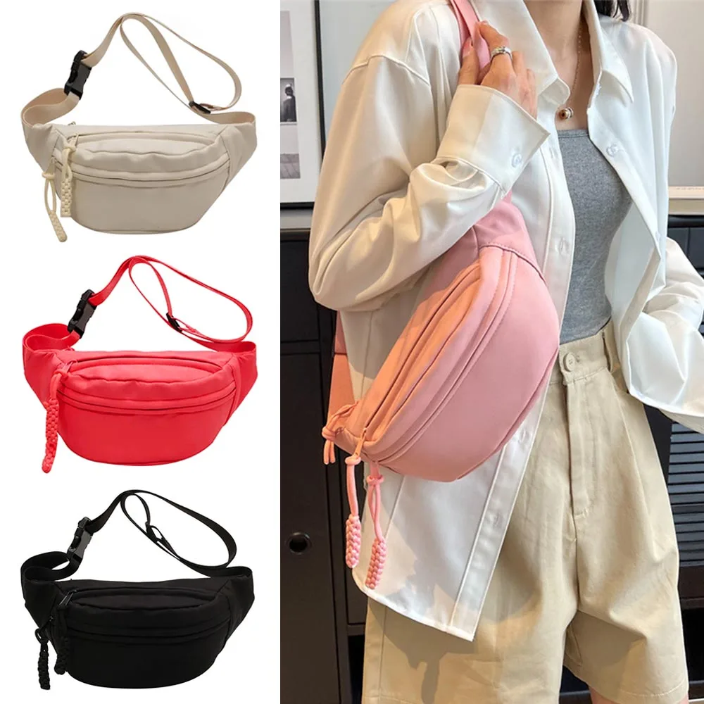 1PCS Fanny Pack for Men Women, Crossbody Bag Waterproof Sports Waist Bag Pack, Belt Bag for Travel Hiking Running