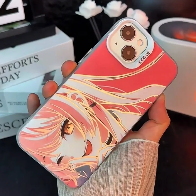 Cute Anon Chihaya Phone Case for Samsung Galaxy S22 S23 S24 S25 S26 Ultra Plus for iphone 17 16 15 14 Pro Max BanGs Dream Cover