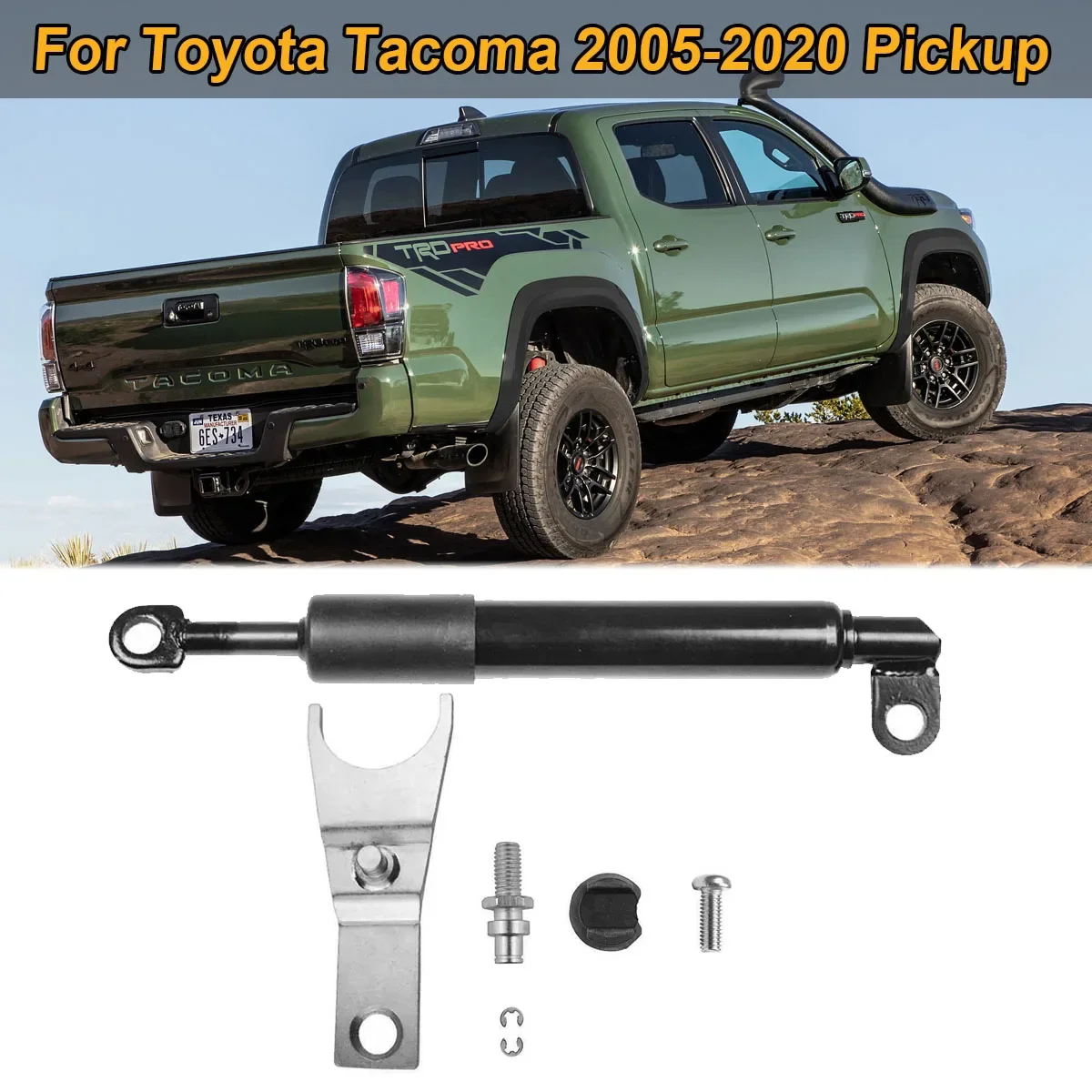 

Rear Tailgate Assist Slow Down Damper Rod Bar Gas Strut Shock Support Lift For Toyota Tacoma 2005-2020 Car Tuning Accessories