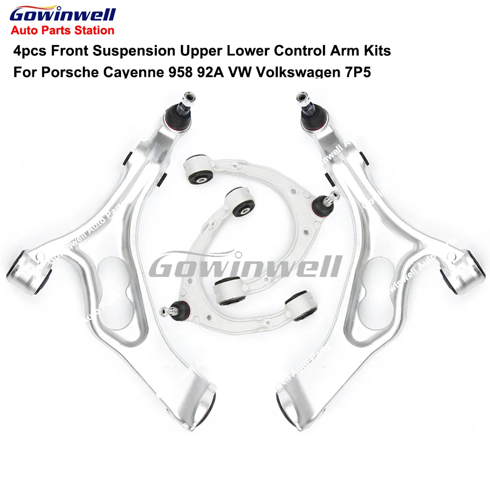 

4pcs Front Upper Lower Control Arm For Audi Q7 4LB Porsche Cayenne 958 92A VW Touareg 7P5 95834105300 95834105400 95834105100