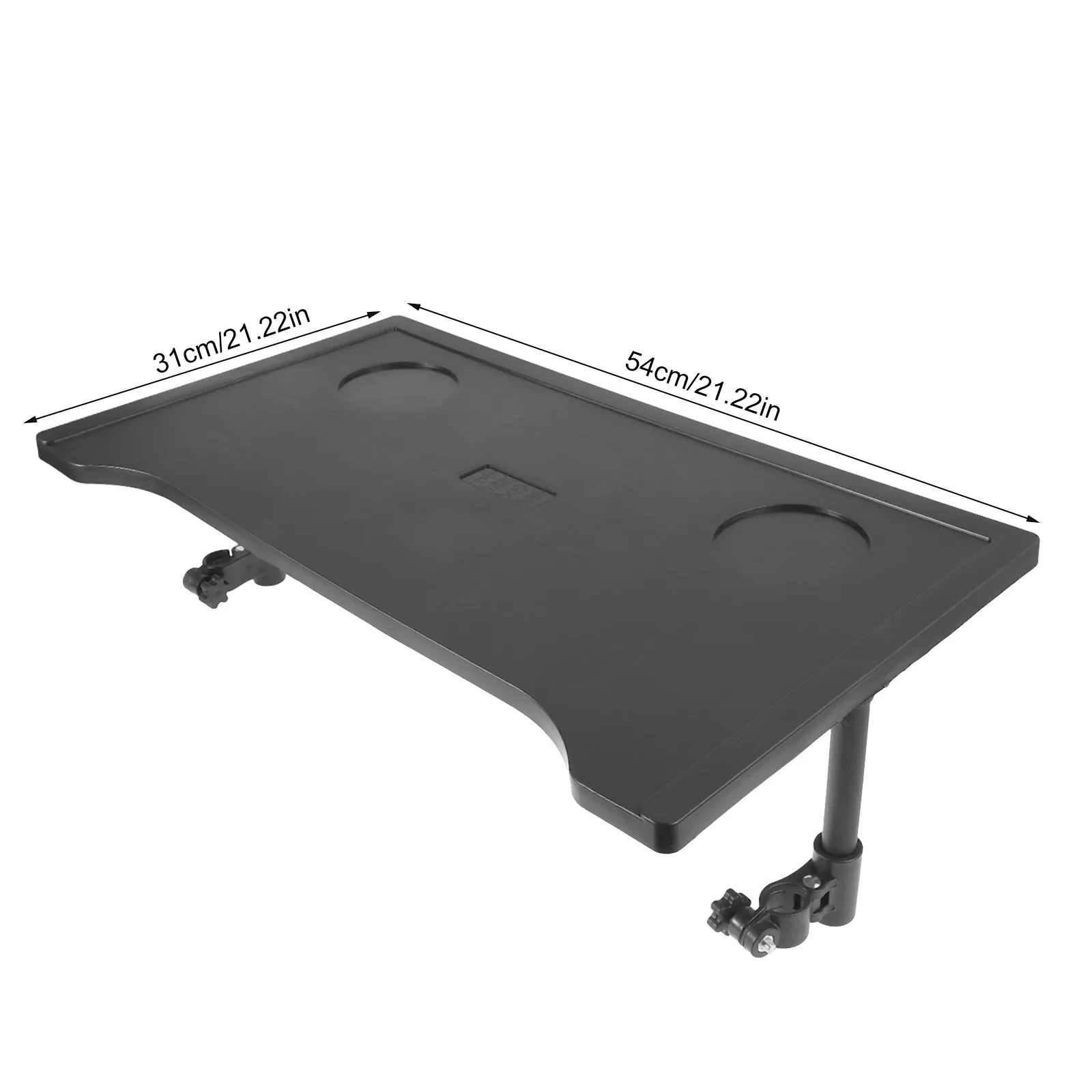 Universal Foldable Wheelchair Dining Table Tray with Cup Holder for Adults Lightweight Portable Easy Install Fits 19-22Mm Pipes view 5
