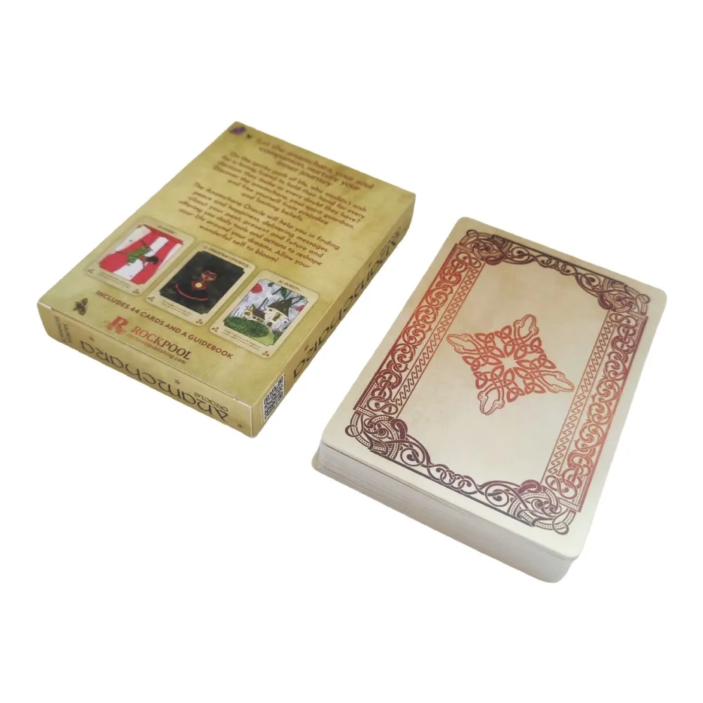 10,4 * 7,3 cm Anamchara Oracle: Be Guided By Your Loving Soul Companion 44 szt. Kart