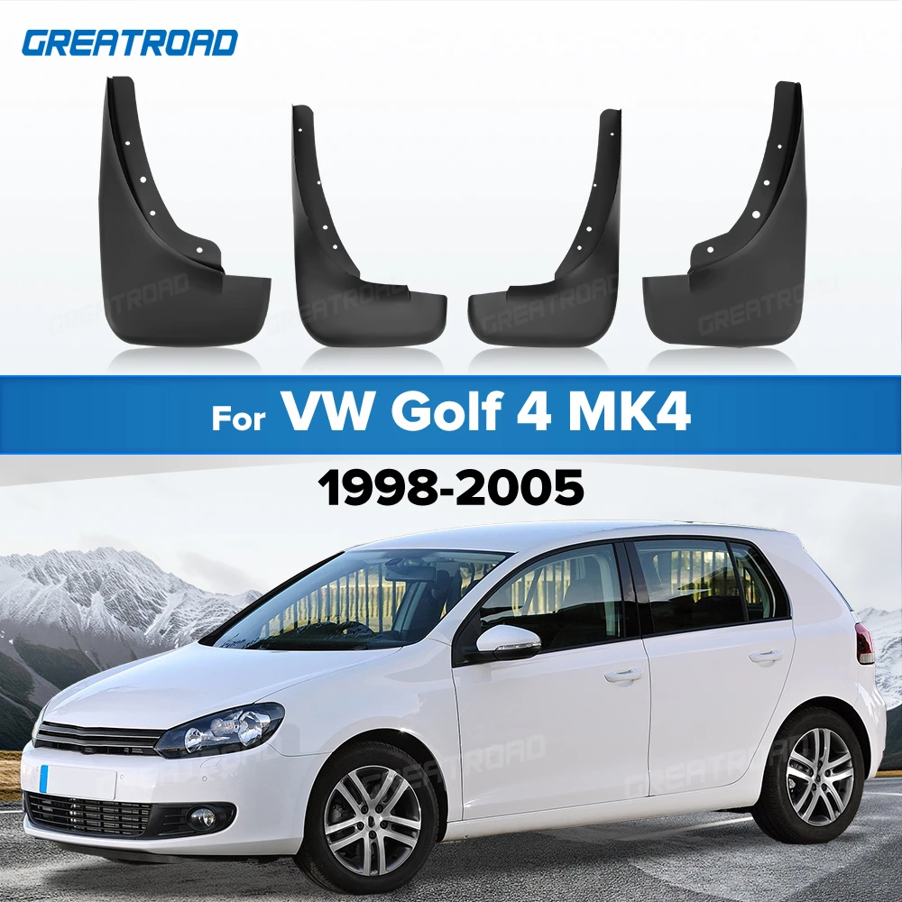 For Volkswagen VW Golf 4 Mk4 1998-2005 Fender Mudflaps Splash Guards Mudguards Mud Flaps car Accessories