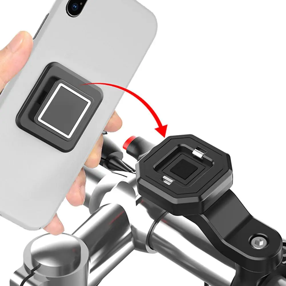 

Adhesive Bike Handlebar Mount Rack Mobile Phone Anti Slip Bicycle Bracket Holder for Outdoor Travel Accessories