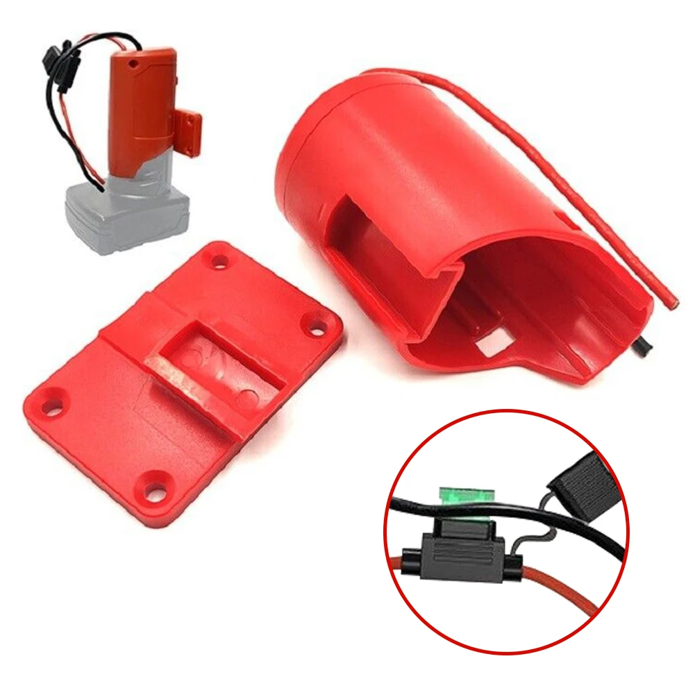 Adaptery do baterii Milwaukee 10.8V 12V M12 złącze zasilania baterii litowo-jonowych Adapter DIY konwerter uchwyt do stacji dokującej z przewodami
