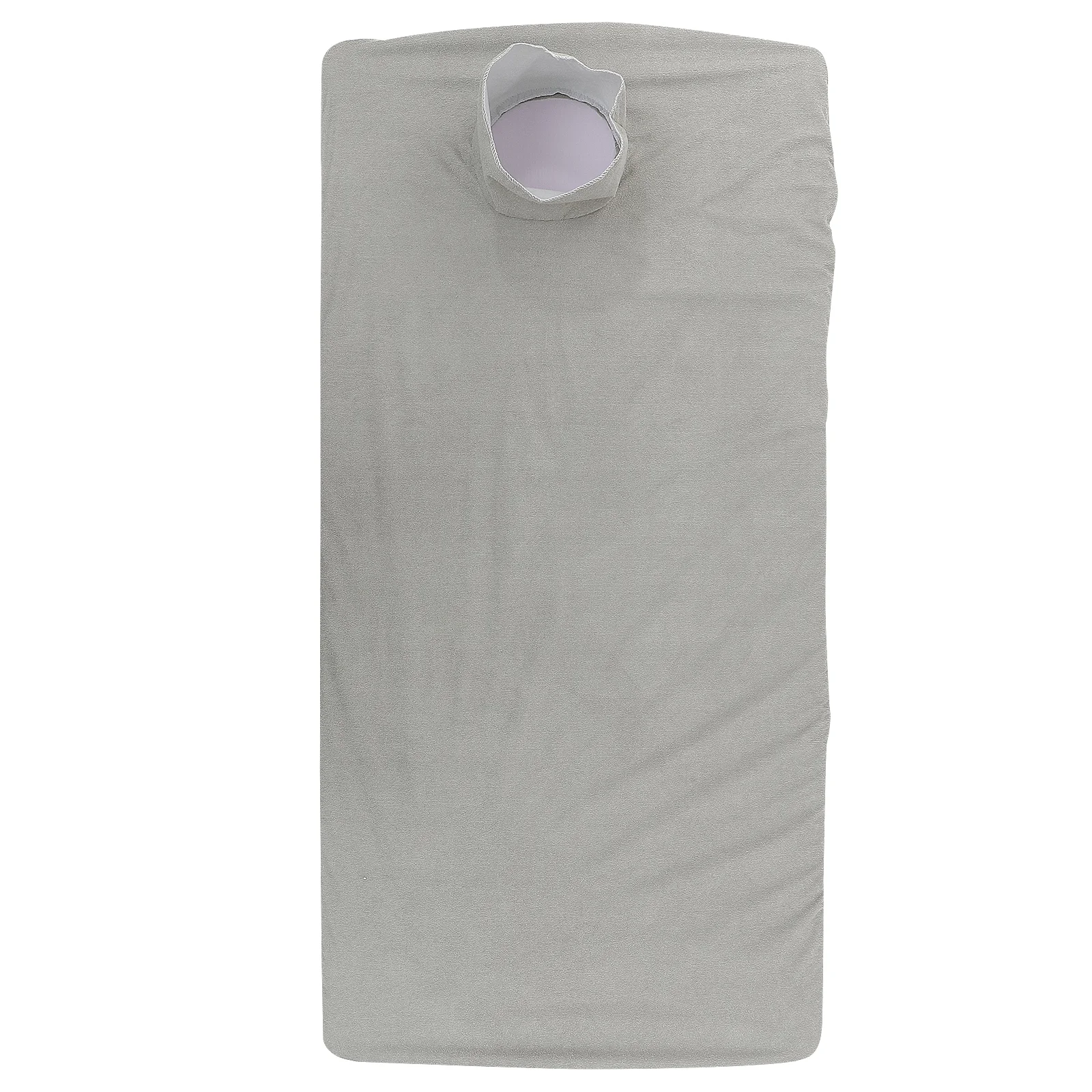 

Beauty Massage Bed Cover with Hole Water Proof Salon Bedsheet Fitted Bedspread Fiber Elastic Table Comforter