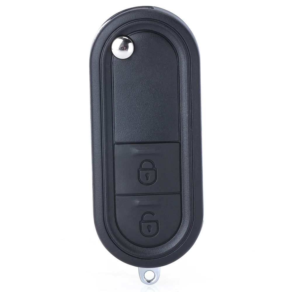 DIYKEY 433MHz ID46 Chip for MG 3 Flip Remote Control Car Key 2 Button Fob Transmitter