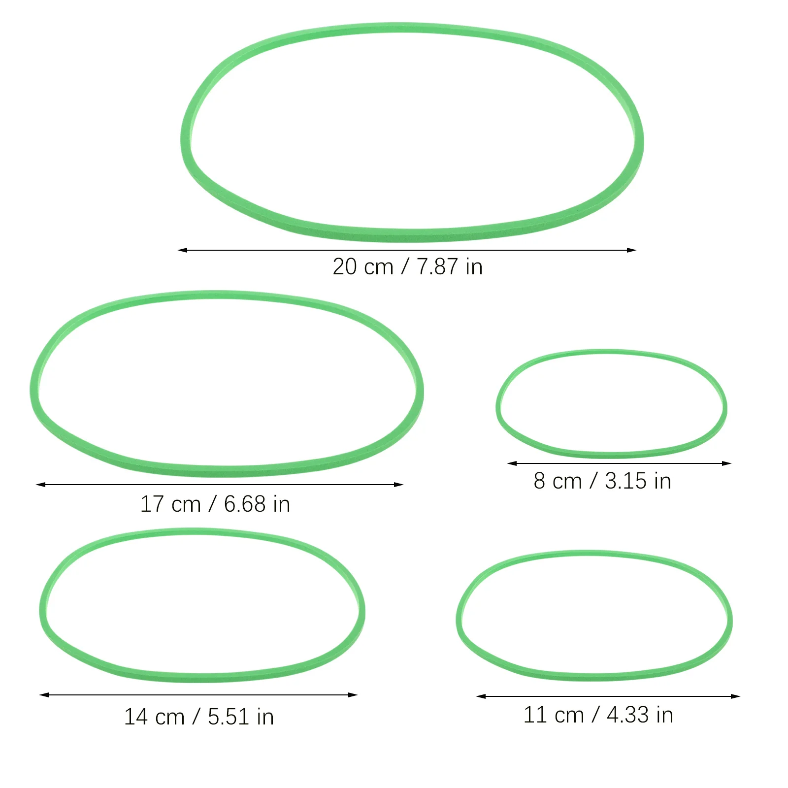 

5Pcs Aquarium Floating Plant Rings Reusable Eva Material Fish Feeding Ring Floating Duckweed Circles for Fish Tank