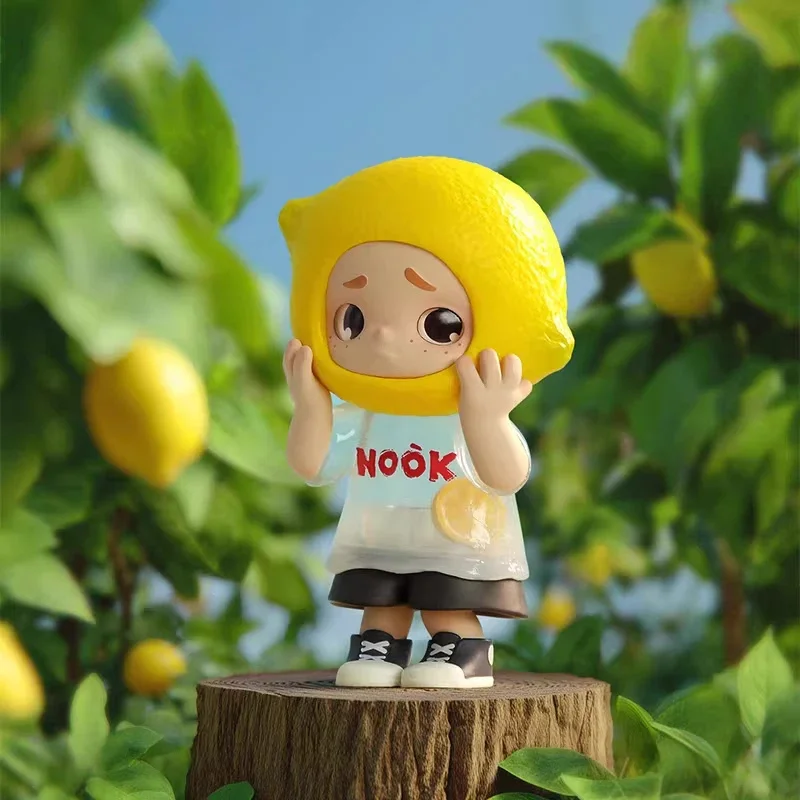 

52toys Nook Limited Edition Soda Lemon Hanging Card 100% Handmade Toy Home Decoration Desktop Ornament Friend Birthday Gift