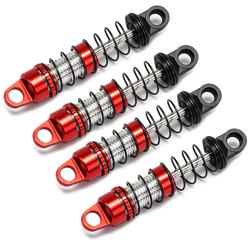 Juego de amortiguadores metálicos ajustables con precarga de 26 mm para coches RC 1/30 Axial SCX30 Ford Bronco Jeep Wrangler K10 Micro Rock Crawler