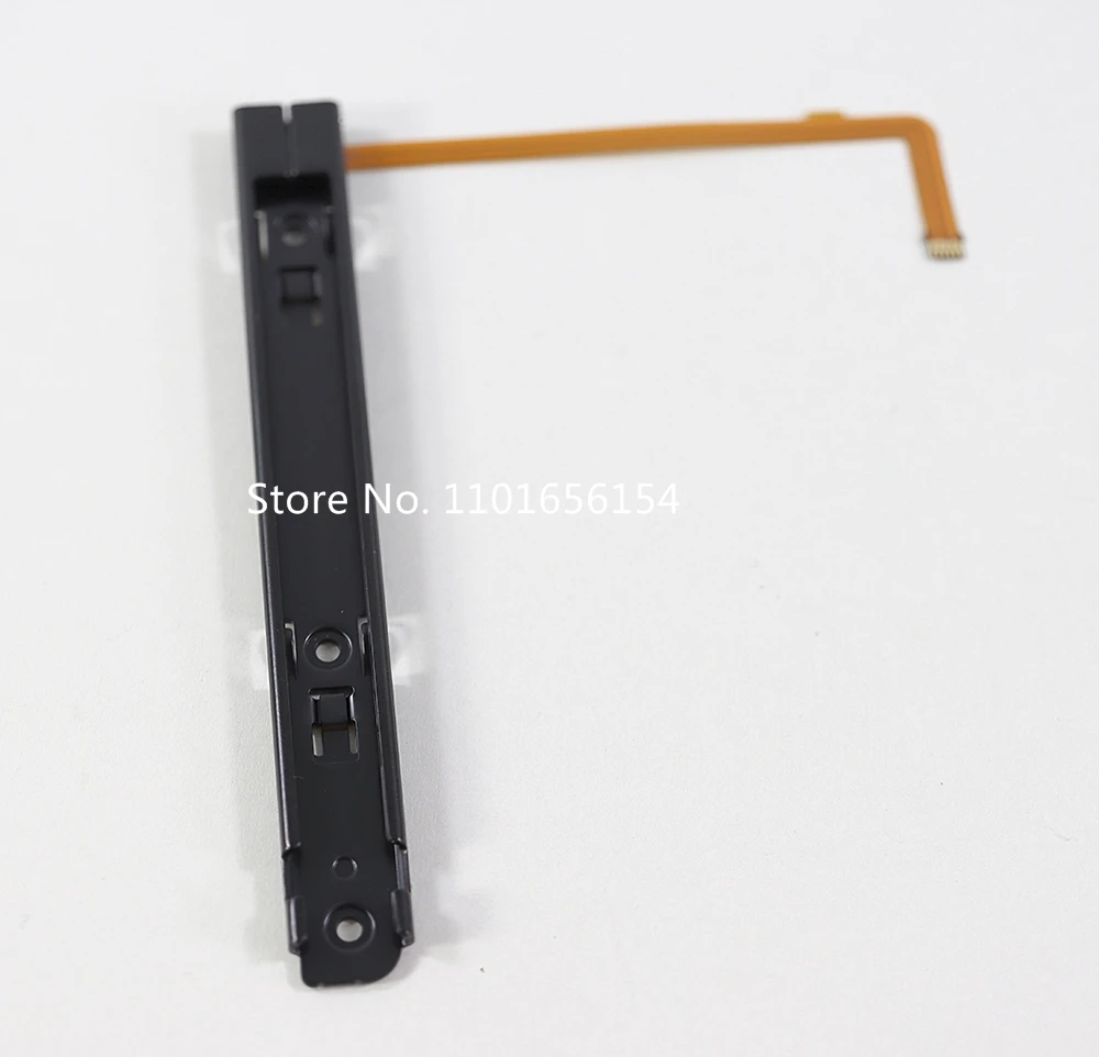 20 قطعة استبدال السكك الحديدية المنزلقة اليسرى اليمنى مع كابل مرن لوحدة التحكم نينتندو سويتش Oled