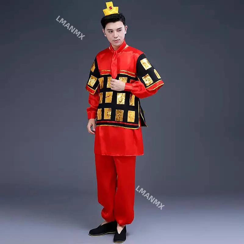 Ancient Chinese unisex armor costume general Helmet Warrior Armor Commander Corselet soldier costume