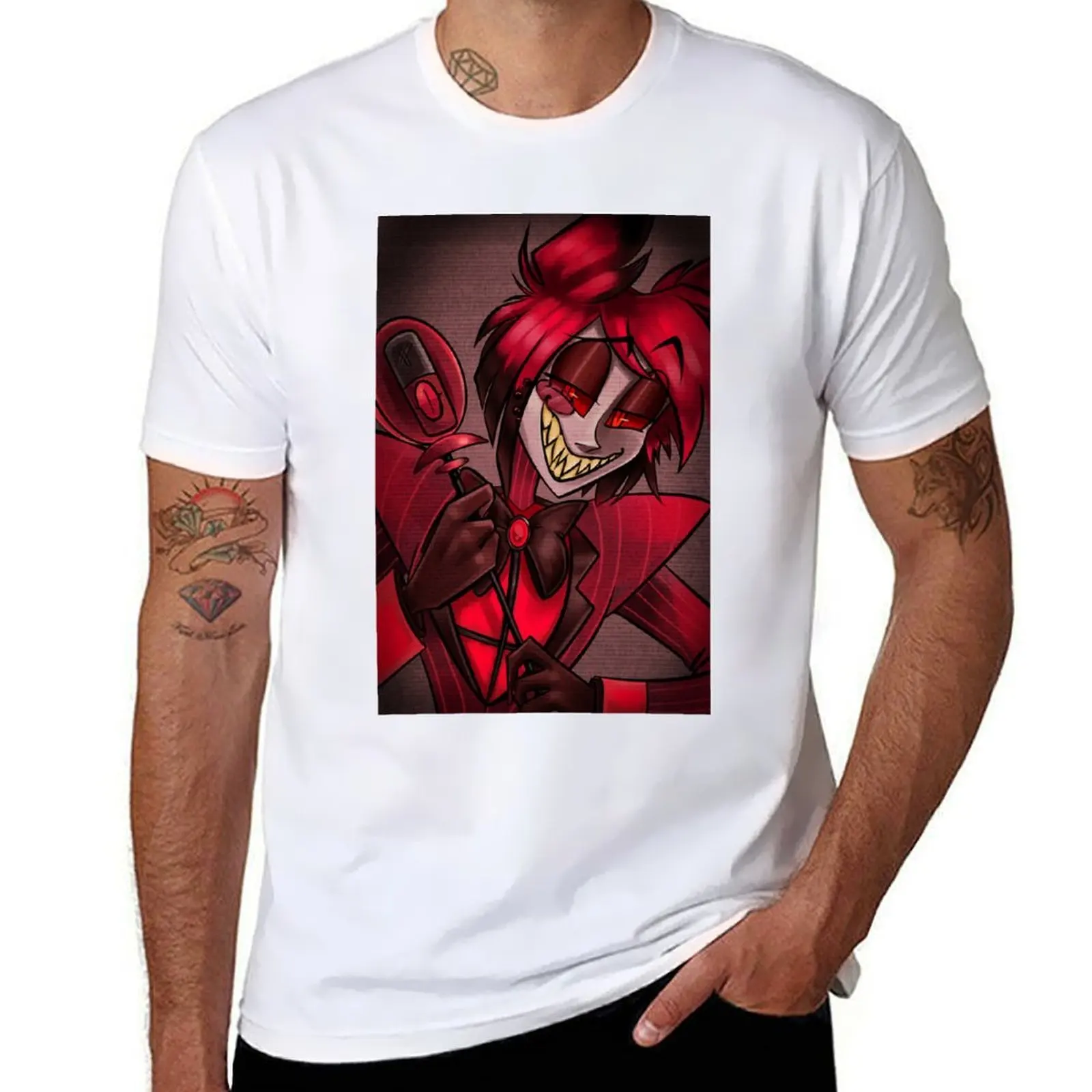 

Alastor T-Shirt t shirt man designer t shirts cotton 100% T-Shirt