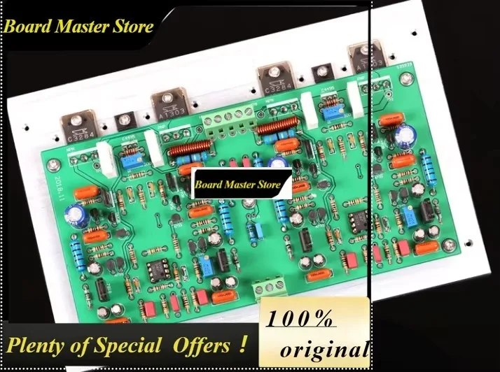 BoMaSSugden Sf60 Circuit: 60w*2 Preamplifier + Power Amplifier Board, With Fully Independent Left And Right Channels