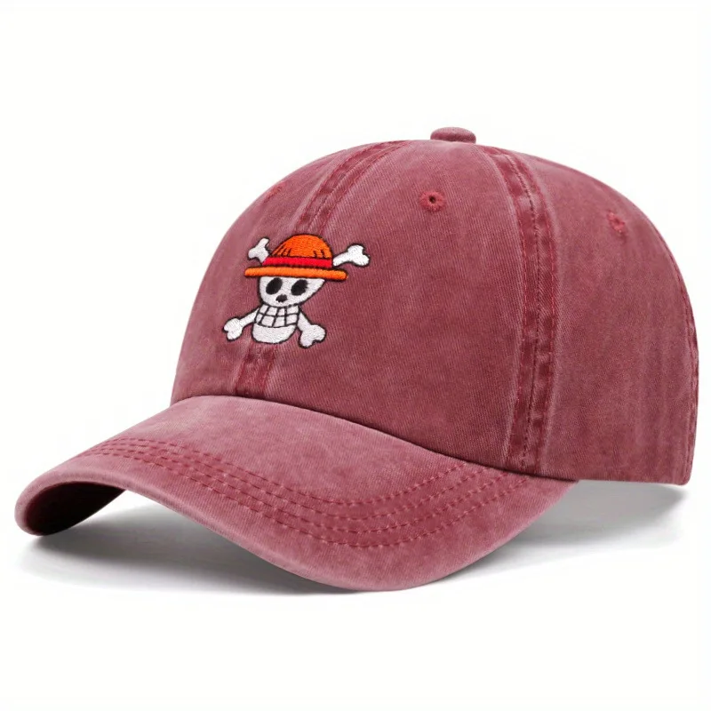 Baseball Cap New Embroidered Skull Hat Four Seasons All Cool Duck Cap Men and Women With The