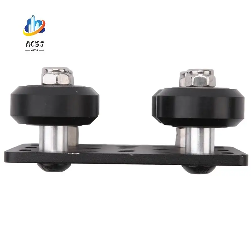 

Аксессуары для принтеров AC57-3D для Openbuilds с V-образным пазом, европейский стандарт, алюминиевый профиль 2020, шкив с V-образным пазом, портальная пластина