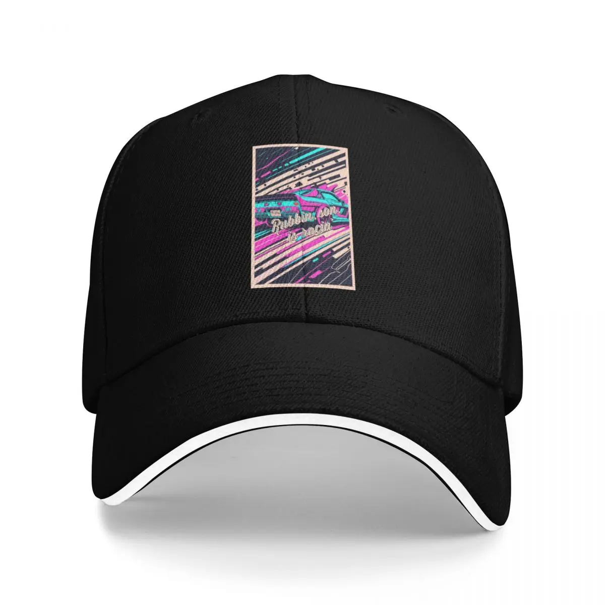 

Rubbin, son, is racin' Baseball Cap Sunhat Luxury man cap Streetwear Elegant Women's Hats Men's