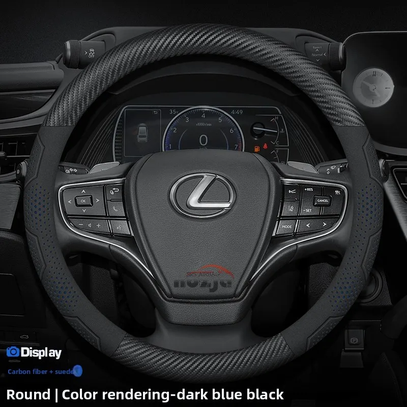 

Leather Car Steering Wheel Cover for Lexus LX 600 LS600h IS500 CT200h IS 300h ES300h LS460 IS300 UX250h NX350h UX Accessories