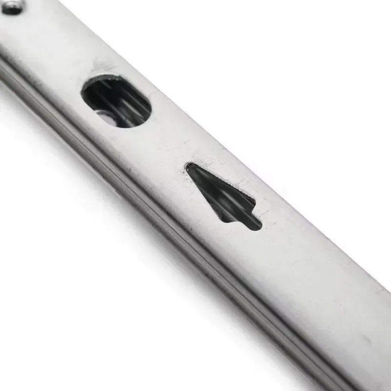 1Pair Drawer Slide Ball Guide Micro Two Sections 17mm Wide Steel Fold Drawer Steel Ball Slide Rail Furniture Hardware Fittings