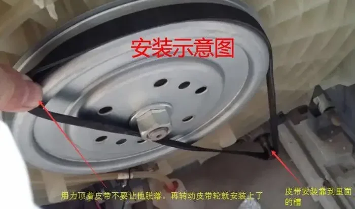 new Suitable for Panasonic clothes dryer belt 4PH1611 dryer drive belt
