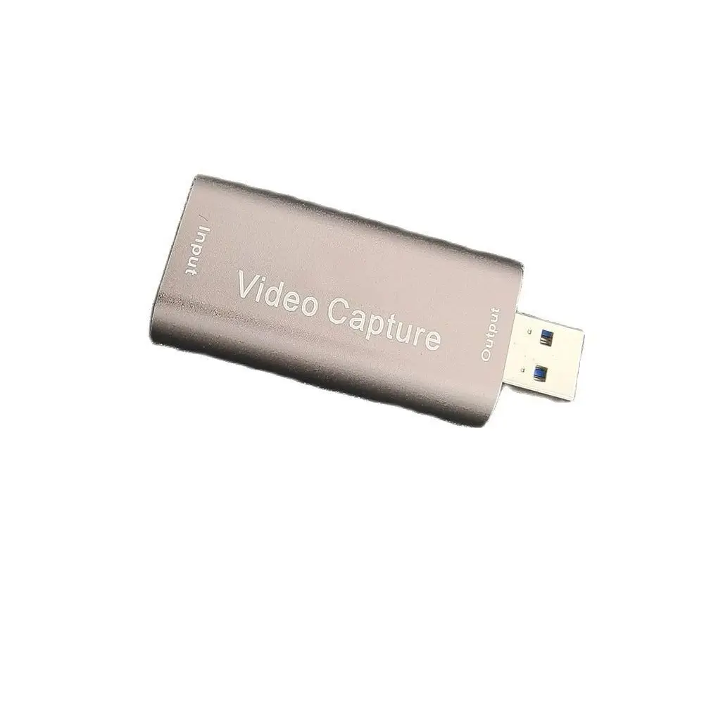 Карта видеозахвата 4K USB 3,0 2,0 HDMI-совместимый захват-рекордер для PS4, игровая DVD-видеокамера, запись камеры, прямая трансляция