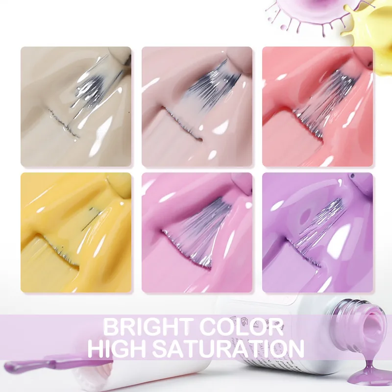 Arte Clavo 8ml Nail Gel Polish Gorgeous Color Semi Permanent Soak Off UV Gel Varnish Base Top Coat Nail Art DIY Design Varnishes